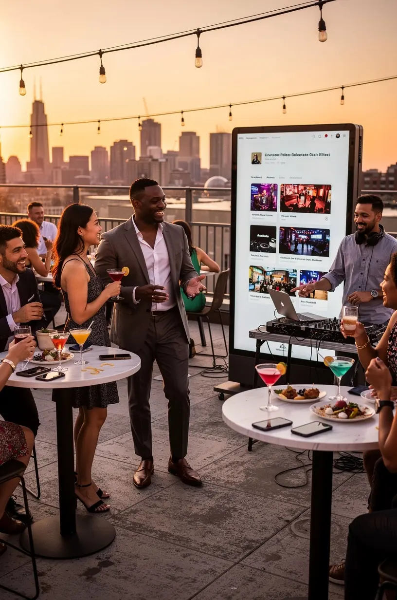 Overview of event media platforms and features